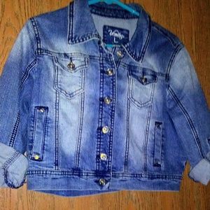 Vanity Cropped Jean Jacket